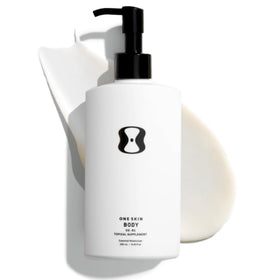 oneskin bottle front packaging showing label and size for clear identification and trust
