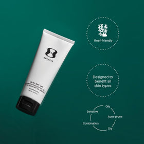 oneskin pump dispense showing controlled product release for easy body application