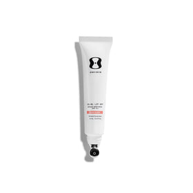 oneskin front packaging showing tinted peptide lip balm and SPF protection