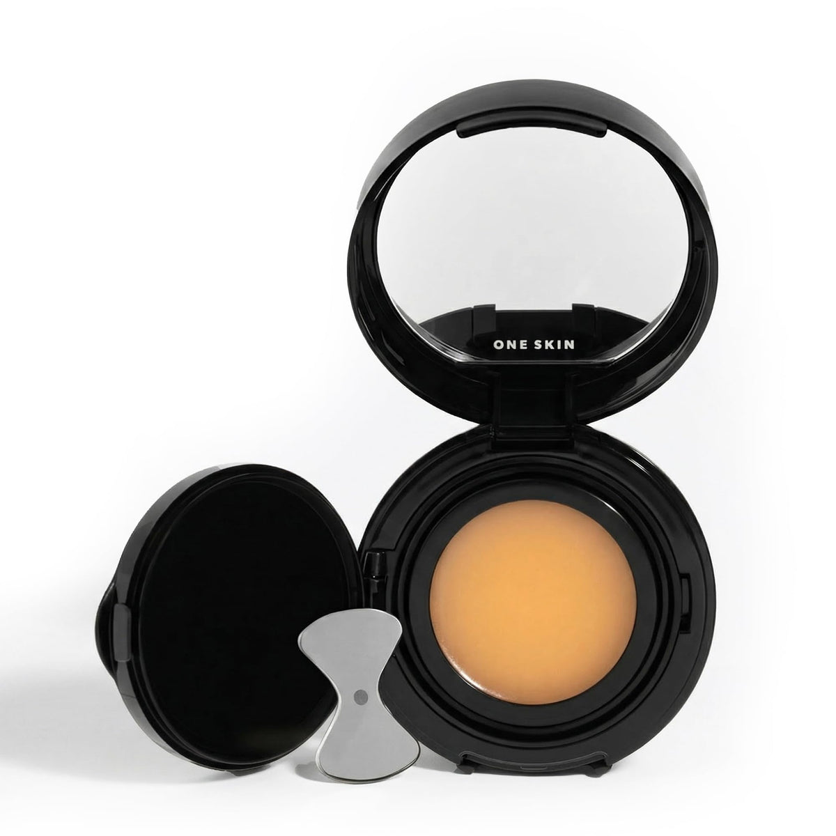 oneskin front jar showing product branding and clean packaging benefit