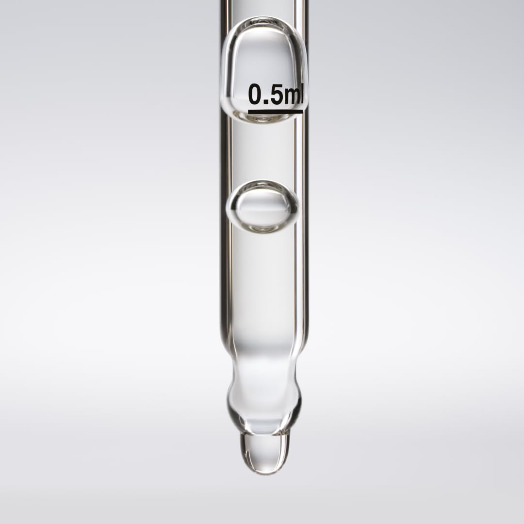 oneskin OS-01 bottle beside ruler showing compact 50 mL size