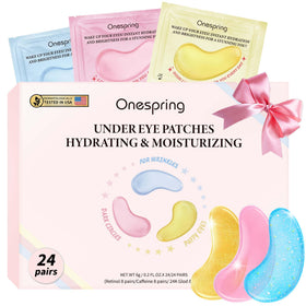 Onespring front packaging showing full 24 pairs set and benefits