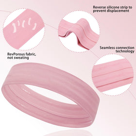ONEYE runner wearing headband demonstrating sweat control and stability