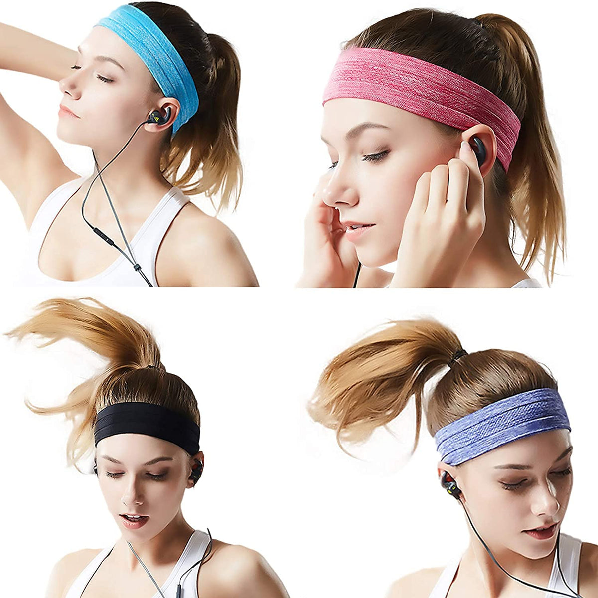 ONEYE fabric care label and damp headband illustrating easy washable upkeep