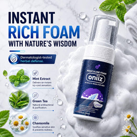 ONIIZ botanical ingredients aloe chamomile green tea for soothing care