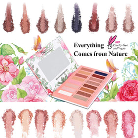 ONLYBETTER lifestyle image of evening makeup showcasing palette creating a smoky look