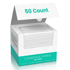 ONLYCARE front packaging showing 50-count biodegradable towelettes, convenient