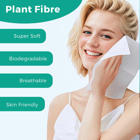 ONLYCARE close-up of dual-sided texture showing soft and grid surfaces, gentle cleanse