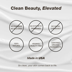 Onsen Secret label detail highlighting hot-springs minerals and organic claims