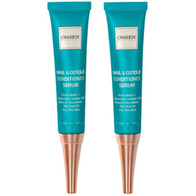 Onsen Secret front packaging showing the two 30 ml tubes and benefits