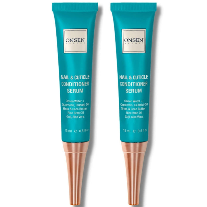Onsen Secret front packaging showing product tubes and branding for quick identification and purchase