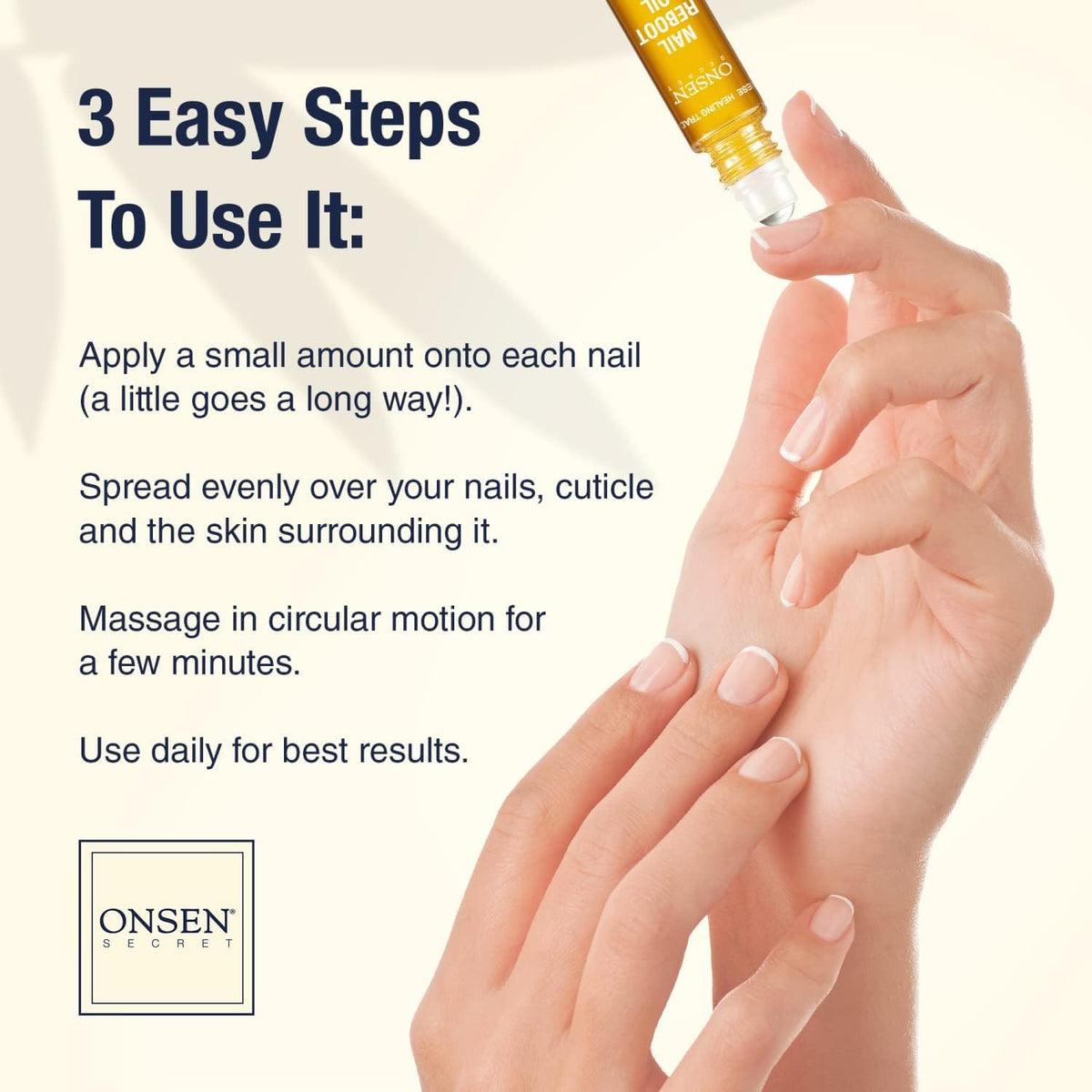 Onsen Secret tsubaki botanicals image highlighting natural oil nourishment benefit