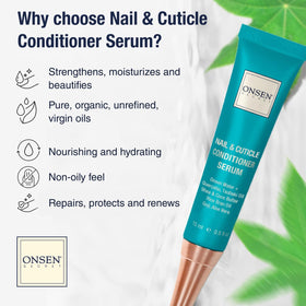 Onsen Secret nail reboot oil pouring to replenish and strengthen nails
