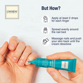 Onsen Secret kit next to coin scale for compact travel-friendly size