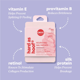 Onyx Professional patch application on a finger for easy overnight use