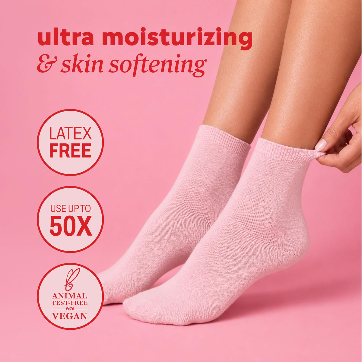Onyx Professional before and after feet showing softer heels benefit