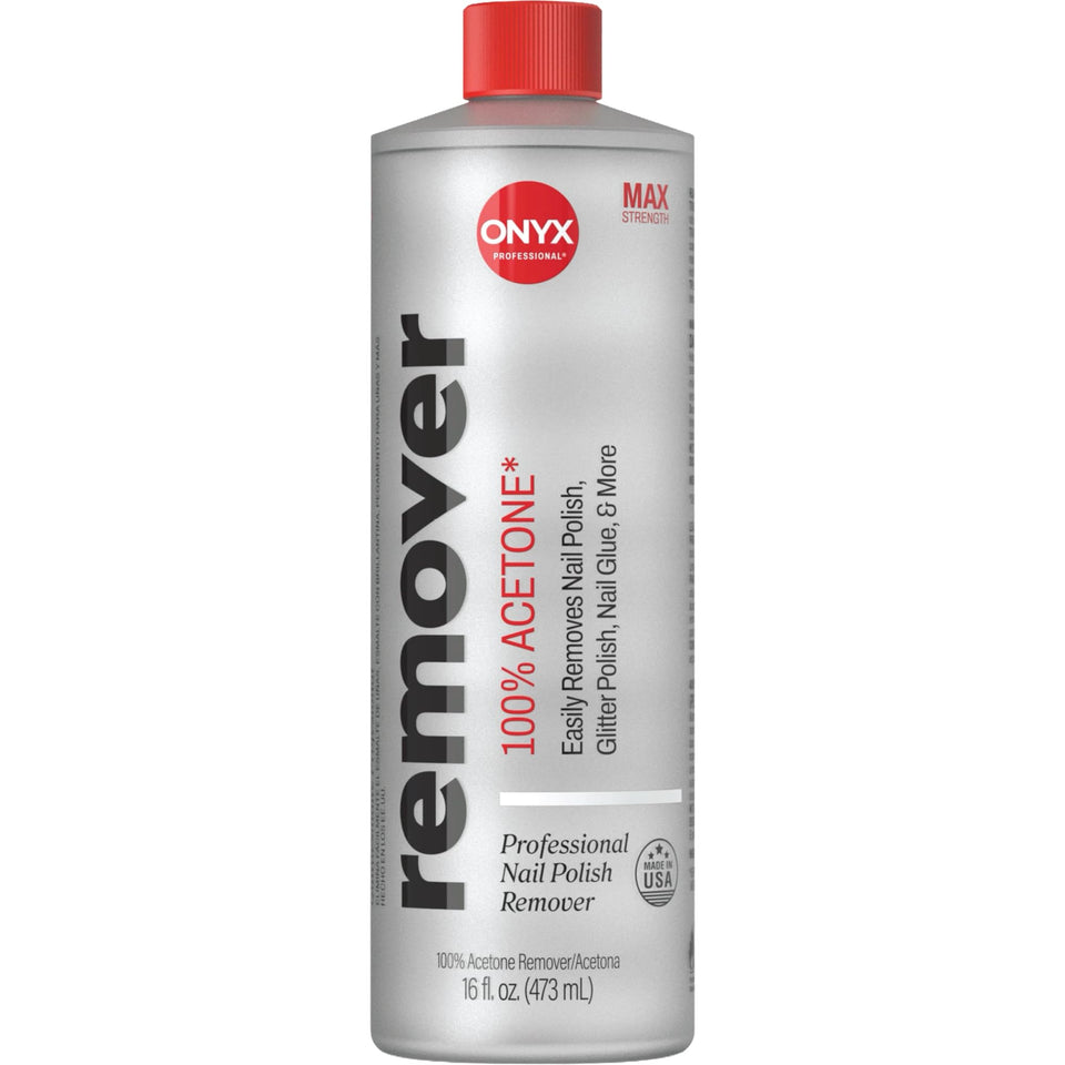 Onyx Professional front packaging showing bottle and file, professional convenience
