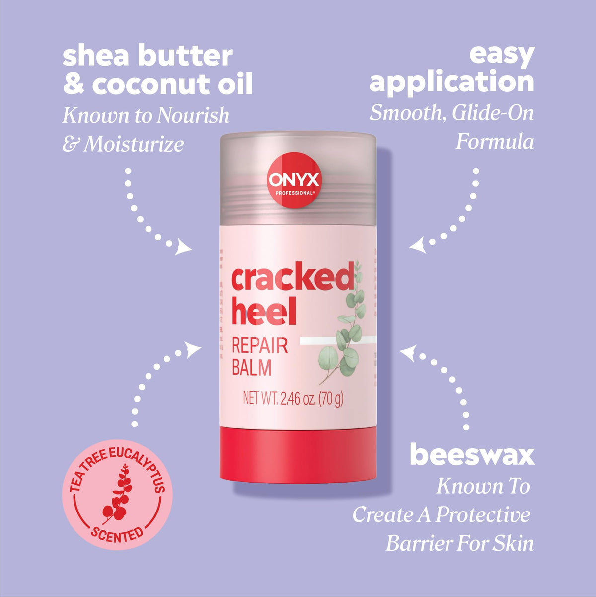 Onyx Professional roll-on stick applicator demonstrating easy targeted use