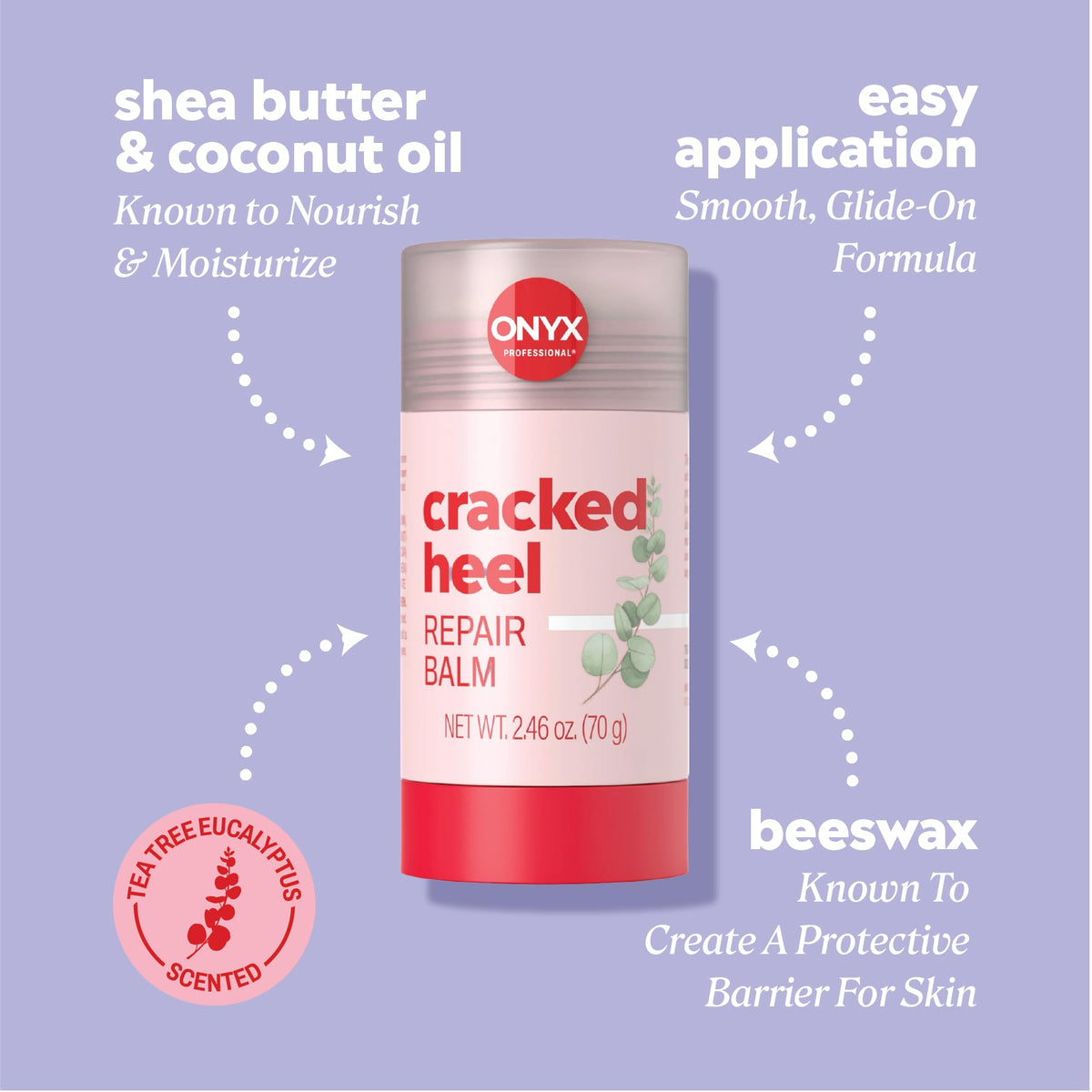 Onyx Professional texture close-up highlighting beeswax and shea butter for deep moisturizing