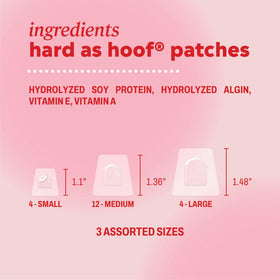 Onyx Professional patch used on a toe demonstrating versatility and comfort