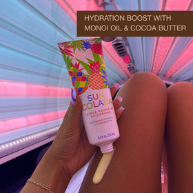 Onyx lotion texture close-up showing smooth, fast-absorbing formula for hydration