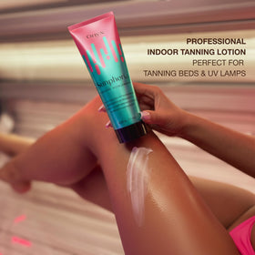 Onyx Sunphoria lotion texture closeup showing lightweight consistency and fast absorption