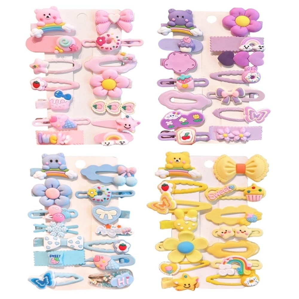 Ooosonlu front packaging showing 56 colorful clips and contents benefit easy selection
