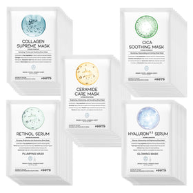 #OOTD front packaging of 50Combo mask gift pack showing variety and convenience