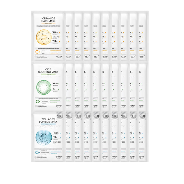 #OOTD front packaging showing full 30-count set and easy gifting benefit