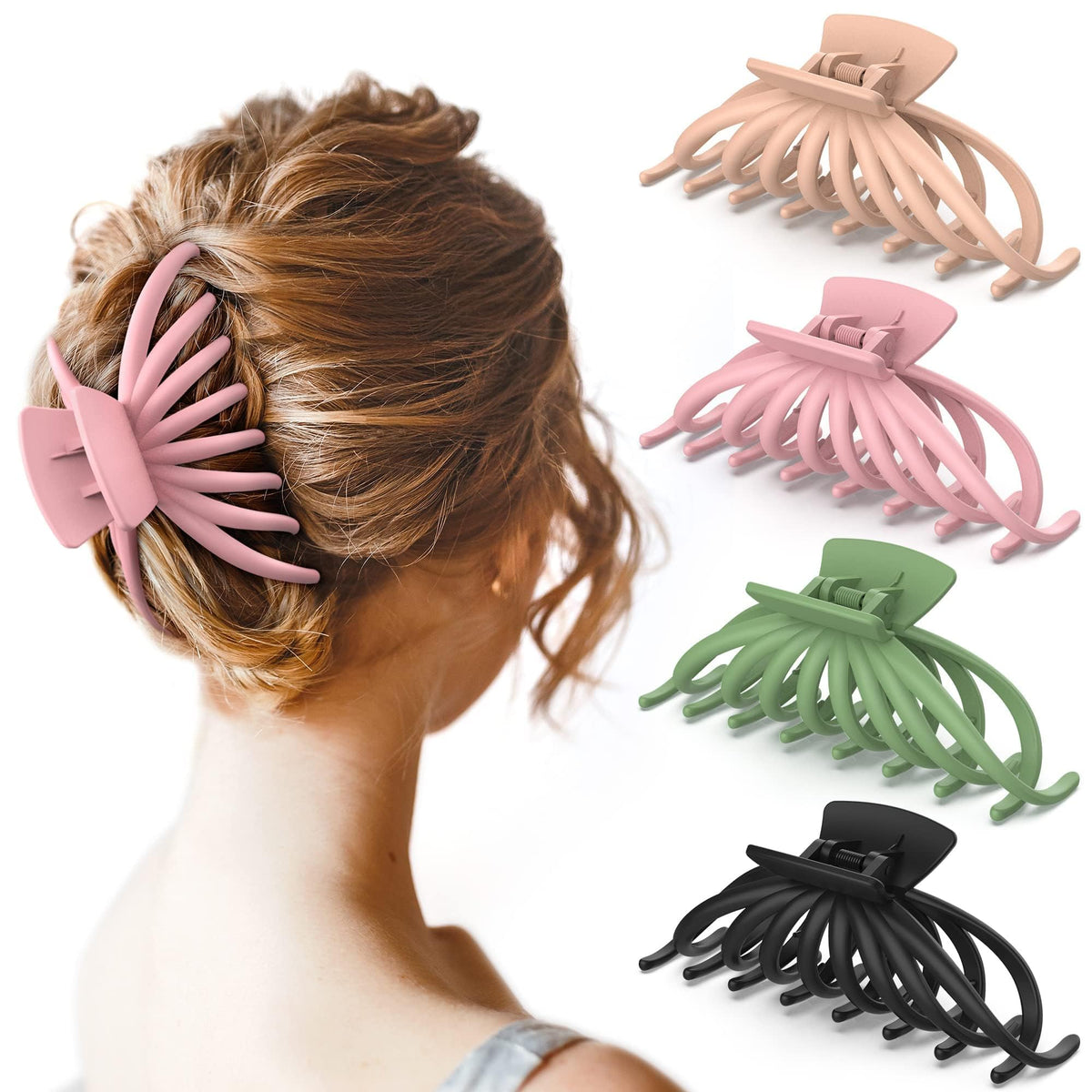 OPAUL front packaging showing large hair claw clip as a ready gift