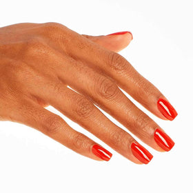OPI bottle held in hand showing scale and easy professional application