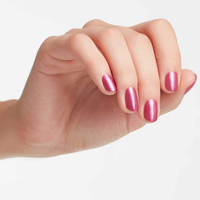 OPI ProWide brush painting a smooth stroke, demonstrating streak‑free application
