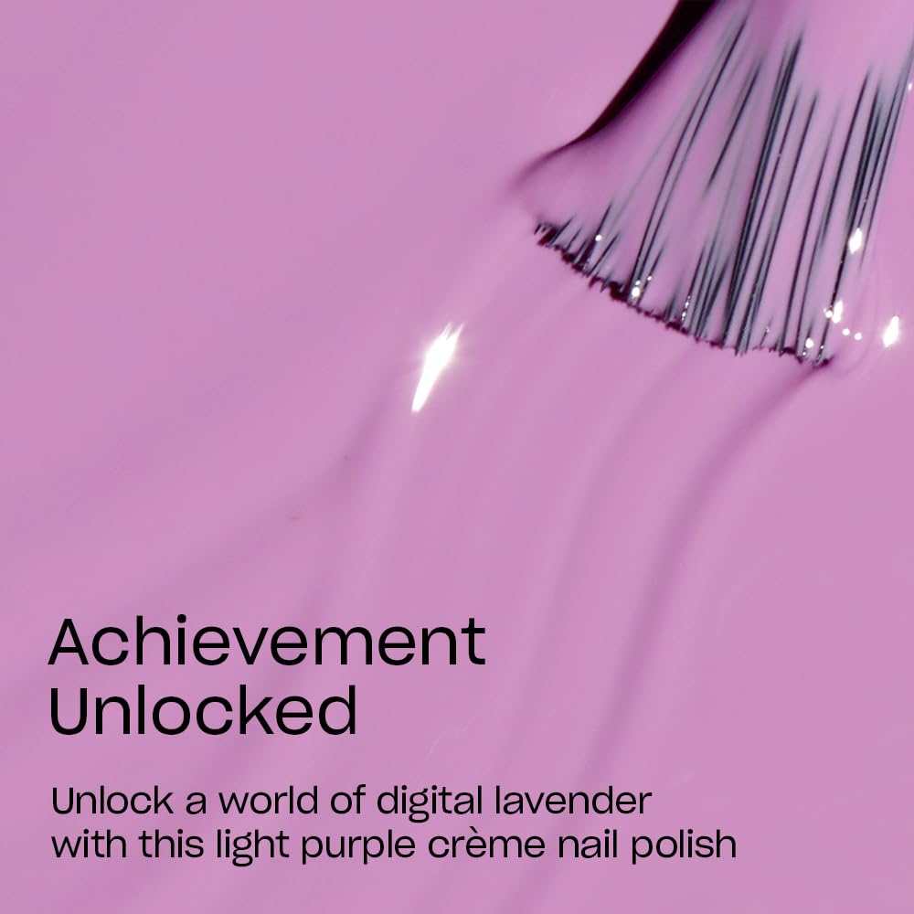 OPI brush and polish stroke demonstrating smooth application and even coverage