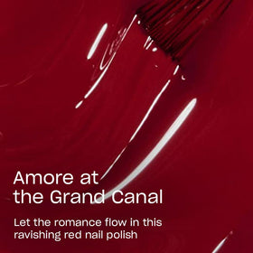 OPI pro-wide brush close-up demonstrating smooth, streak-free strokes