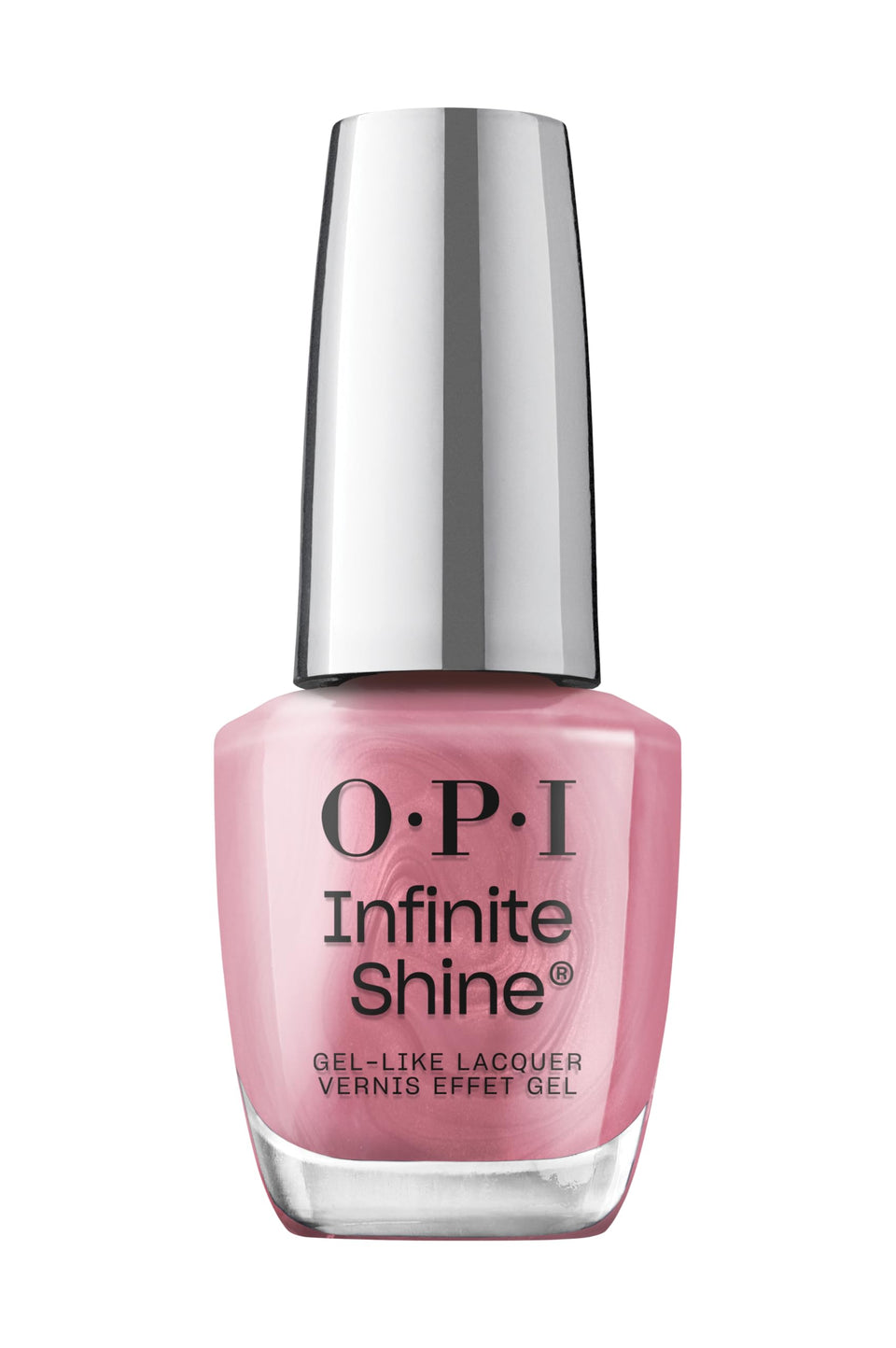OPI Aphrodite's Pink Nightie front bottle showing glossy pearl finish and shine