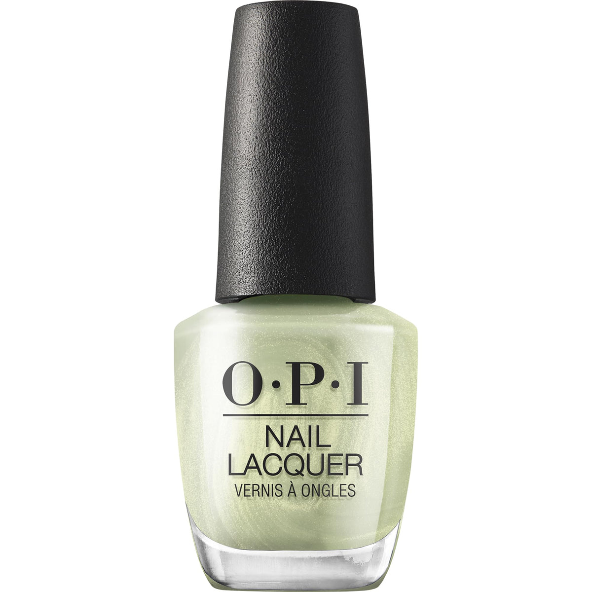 OPI appointmint confirmed front bottle showing mint shimmer and glossy finish