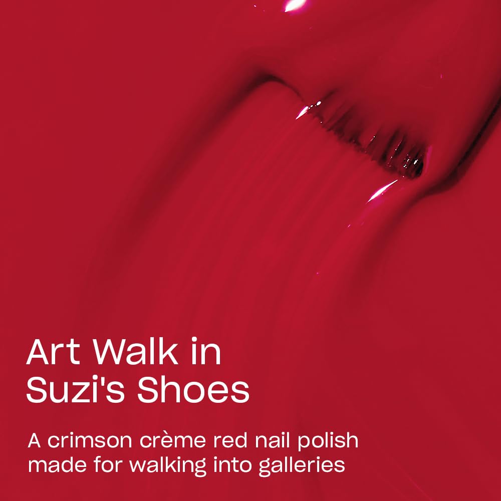 OPI brush stroke of Art Walk in Suzi's Shoes demonstrating smooth opaque coverage