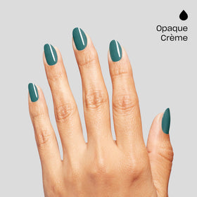 OPI Baby Tee-l close-up of glossy surface texture showing high shine and smooth crème