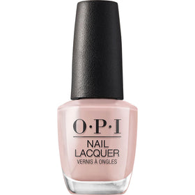 OPI Bare My Soul bottle front view showing sleek branding and neutral polish