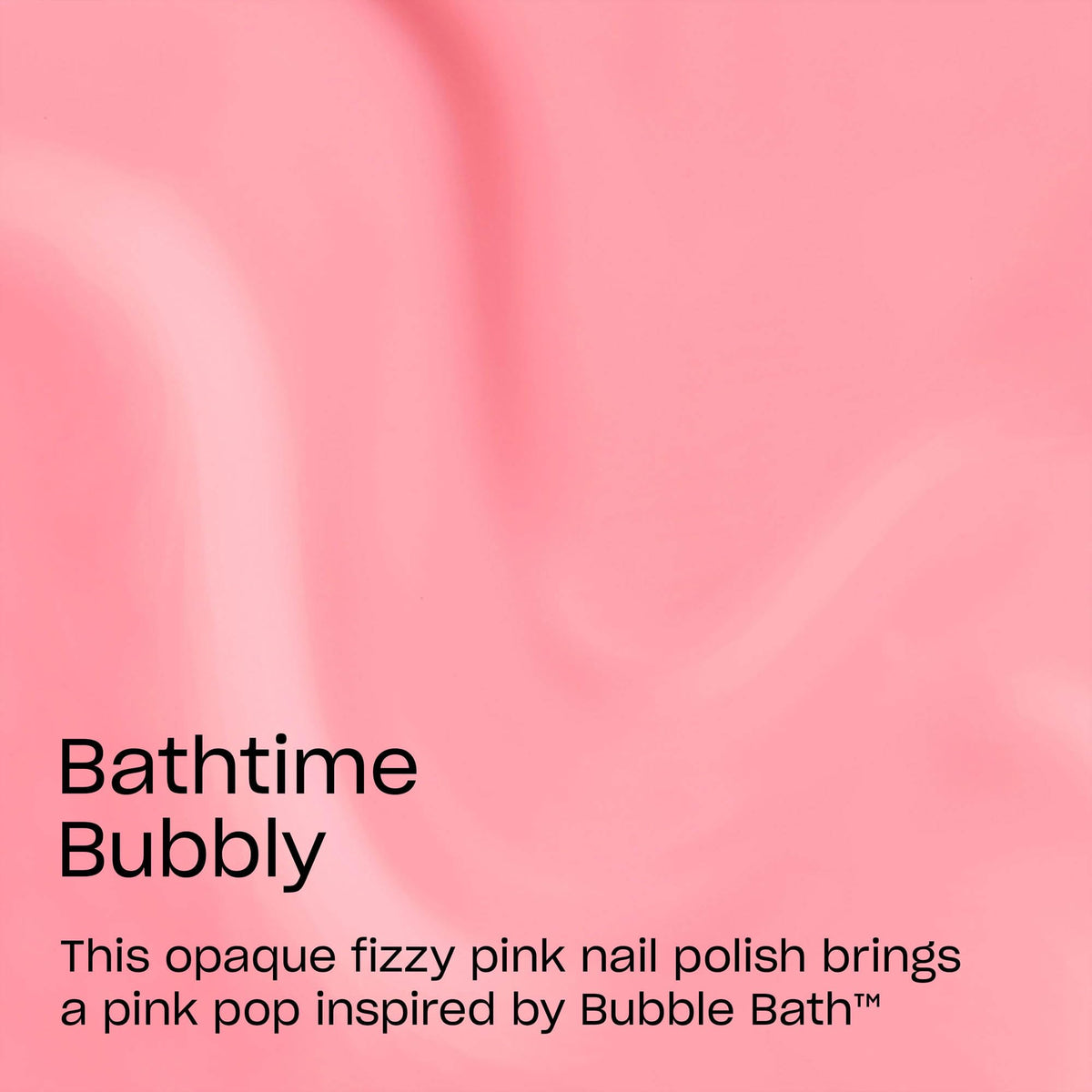 OPI Bathtime Bubbly open cap showing Pro-Wide brush for smooth even application