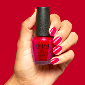 OPI shimmer detail revealing fine reflective particles and depth