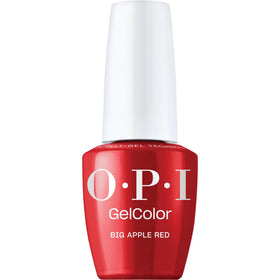OPI Big Apple Red bottle front view showing vivid red color and glossy finish