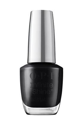 OPI bottle of Black Onyx front view showing deep black gloss benefit