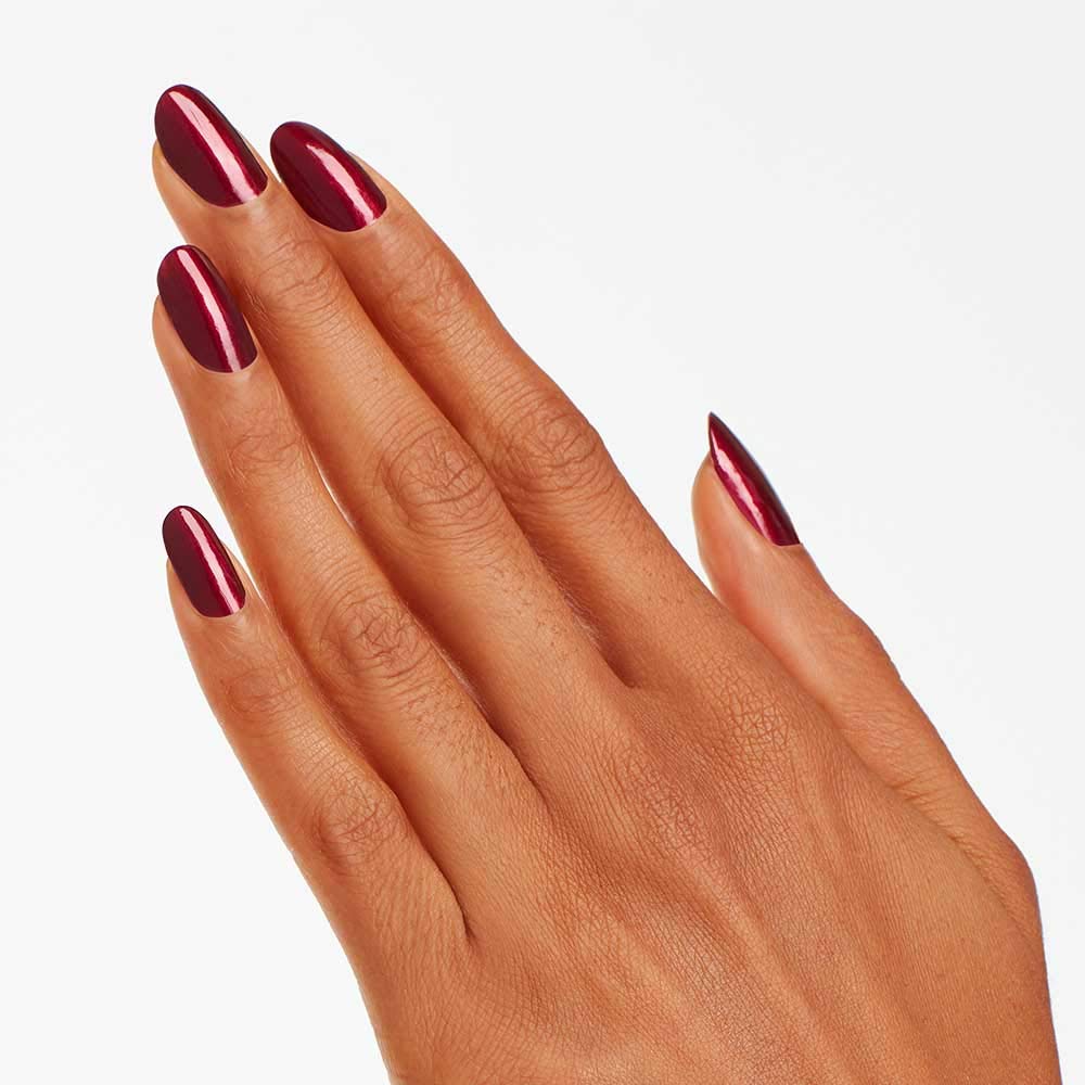 OPI close-up of pearl shimmer texture highlighting subtle iridescence