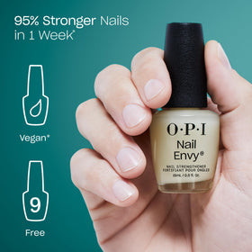 OPI brush close-up demonstrating smooth precise application