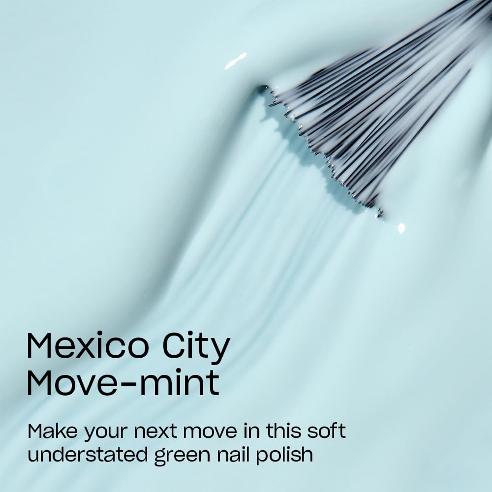 OPI brush closeup demonstrating pro-wide brush for smooth application benefit
