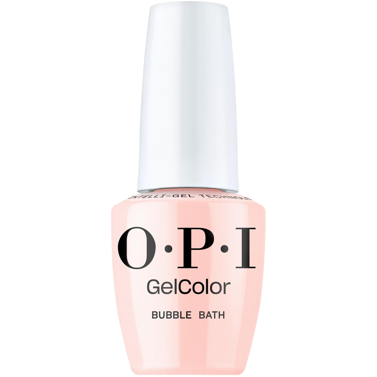 OPI bottle front view showing Bubble Bath shade and salon-ready finish