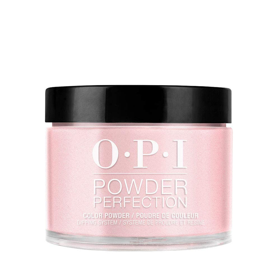 OPI front packaging showing Bubble Bath jar and label with clear color