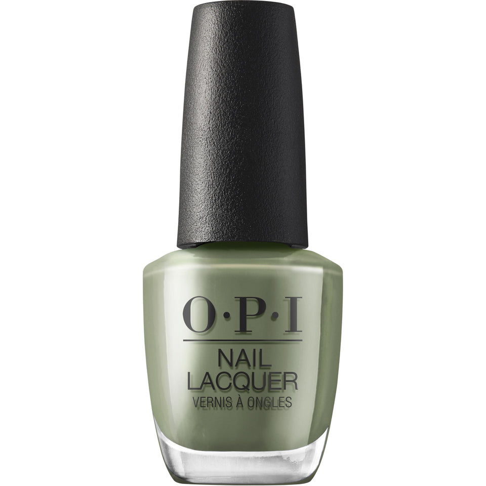 OPI bottle front view showing cargo all out green and brand clarity for accurate color