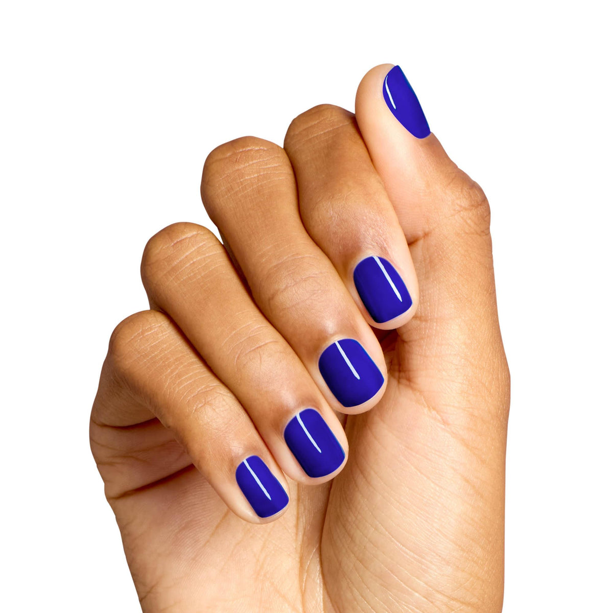 OPI applied on fingernails illustrating clean edges and long-wear benefit